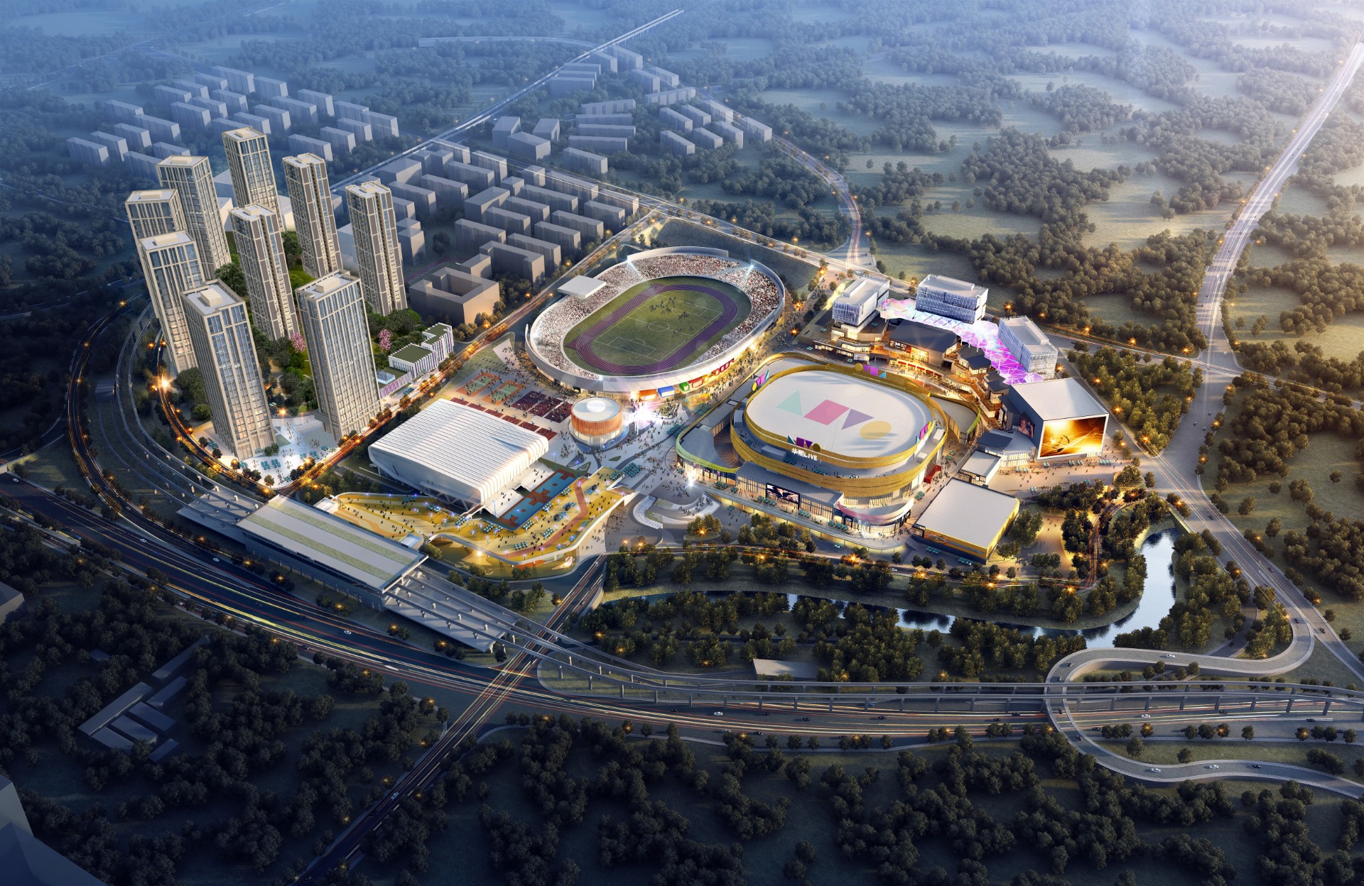 重庆市巴南区体育中心建设项目体育馆工程
